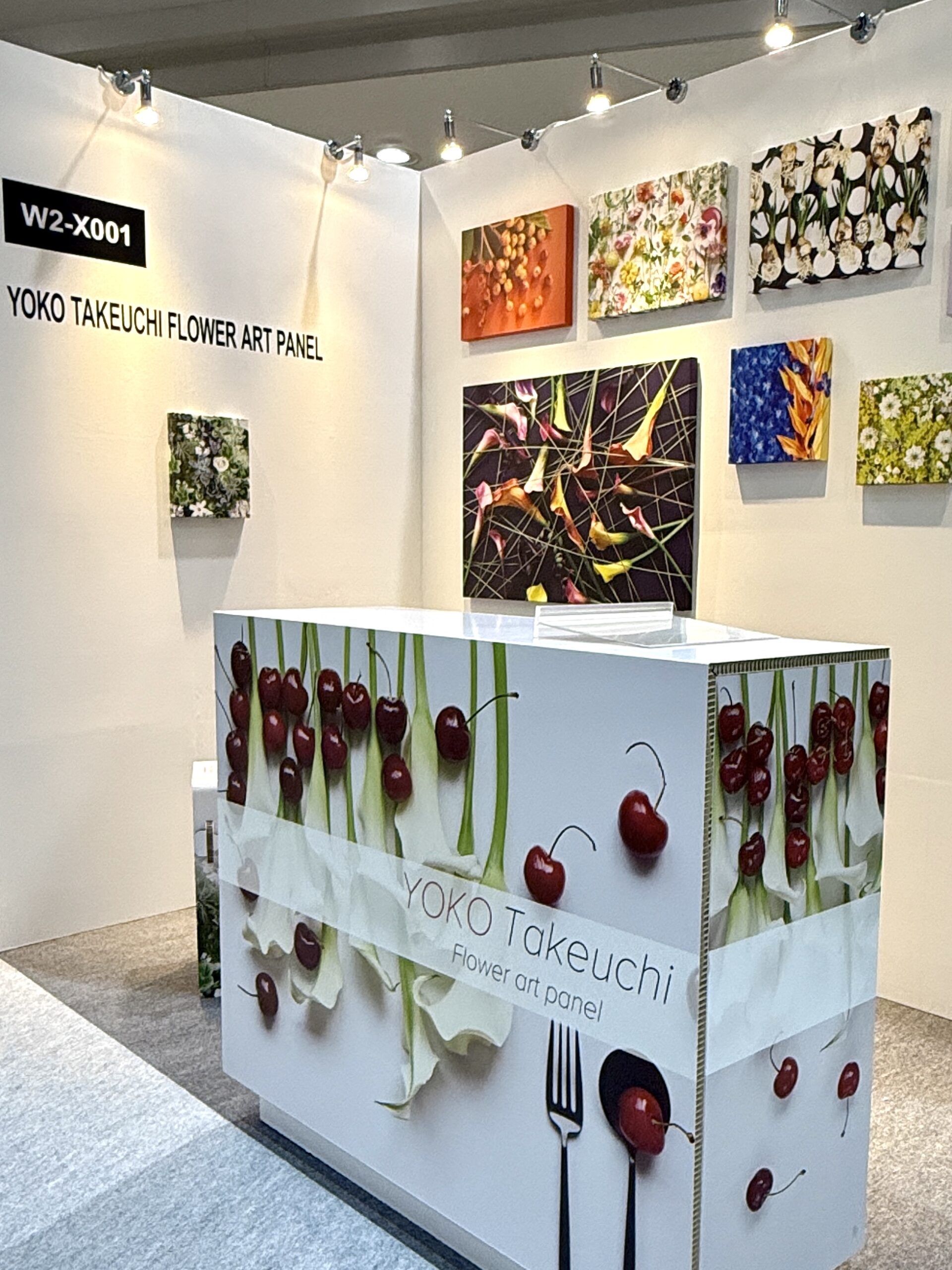 YOKO TAKEUCHI FLOWER ART PANEL、展示会出展を終えて | 竹内陽子